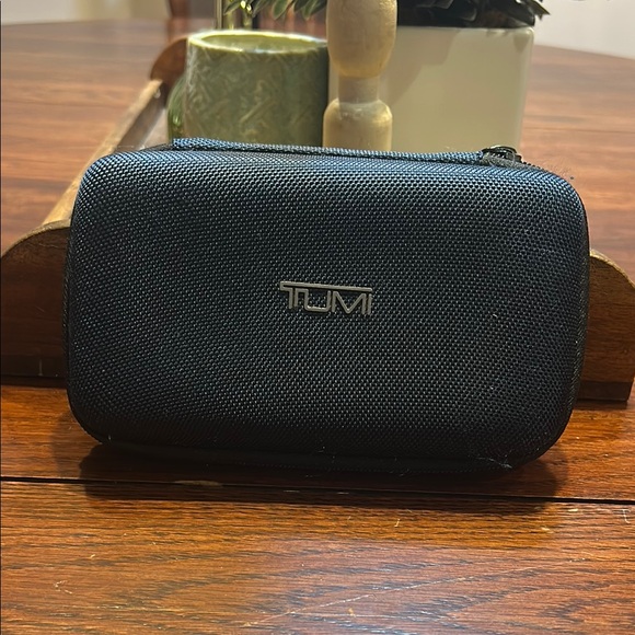 Tumi Other - TUMI for Delta Navy Blue Portable Audio Travel Case